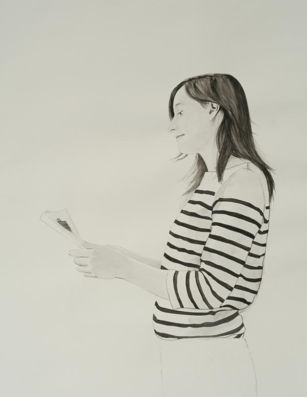 Karoline Kroiß: Briefleserin II Karoline Kroiß: Briefleserin II