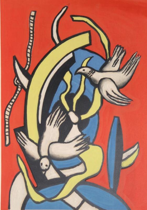 Fernand  Leger: Les oiseaux