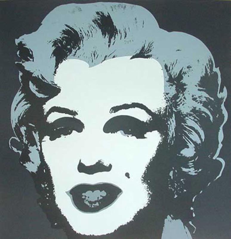 Andy Warhol: Marilyn / grau