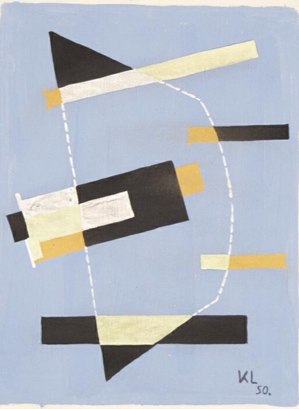 Kurt Lewy (attr):  Komposition III