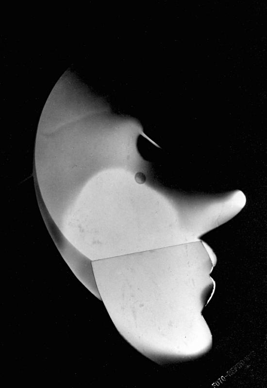 Laszlo Moholy-Nagy: Selbst (Mondgesicht)