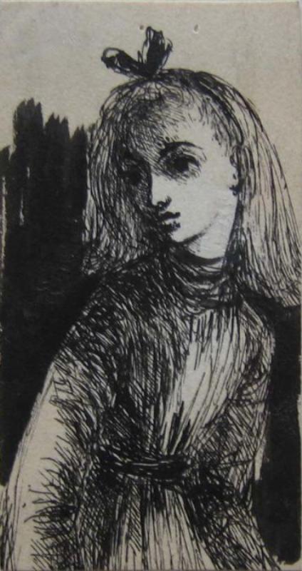 Hanna Nagel: Junges Mädchen