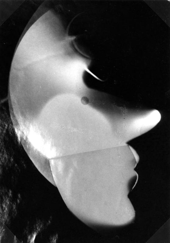 Laszlo Moholy-Nagy: Fotogramm Selbst II