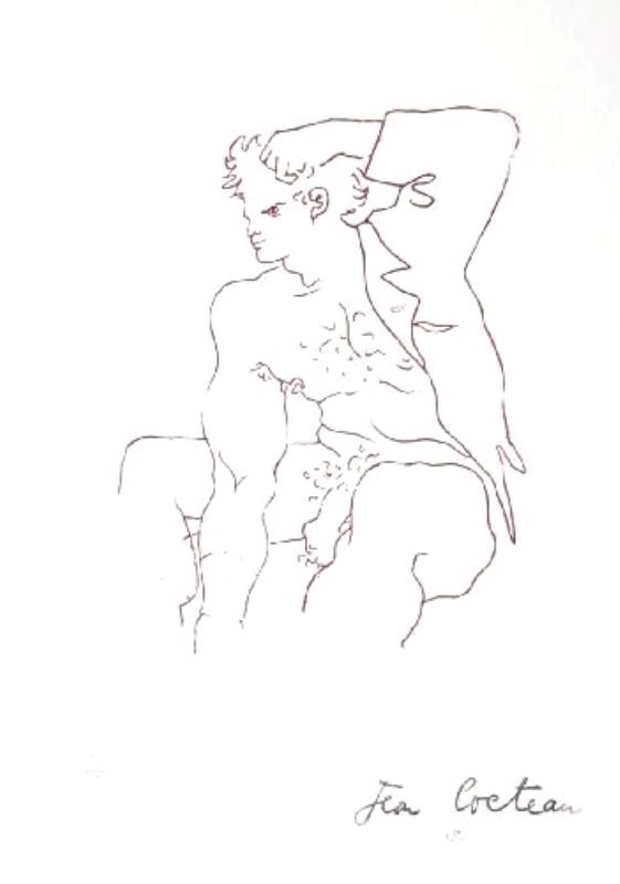 Jean Cocteau: Orpheus sitzend