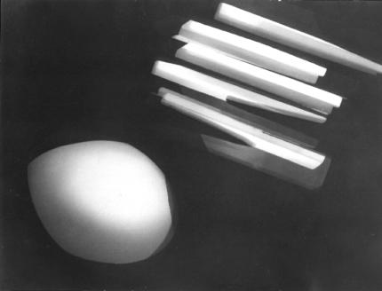Laszlo Moholy-Nagy: o.T (Fotogramm)