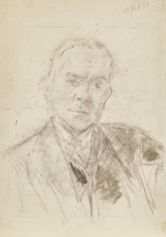 Max Liebermann: Portrait en face