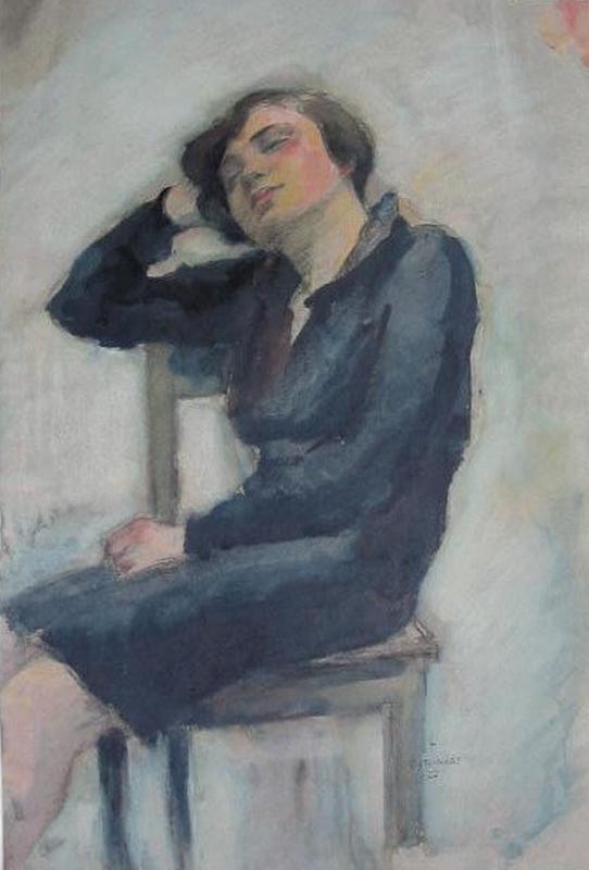Fritz Steinert:  Sitzende