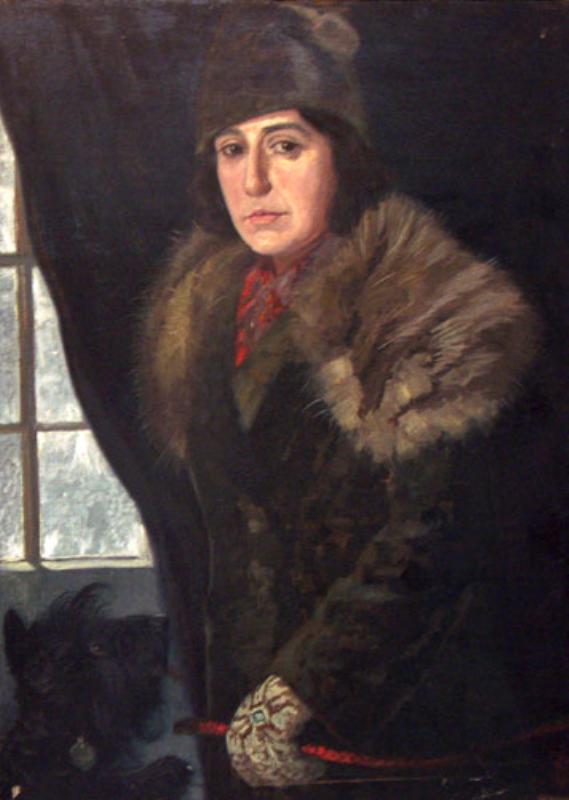 Hanns Herzing:  Seine Frau