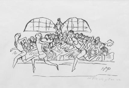 Herrmann Max Pechstein: Läufer