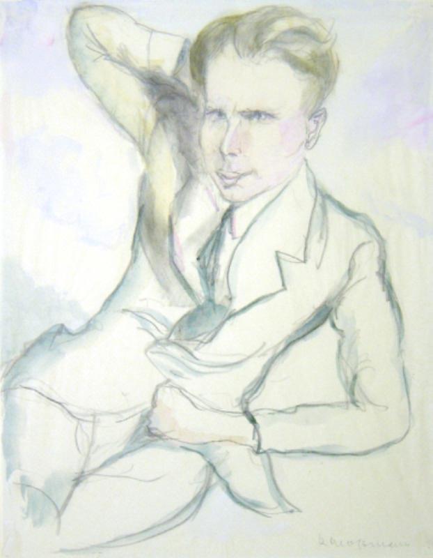 Rudolf Grossmann: Portrait Ludwig Wolde