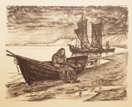 Fritz Kempe: Fischerfrau