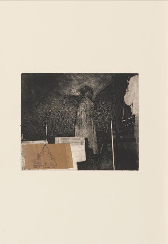Joseph Beuys: Aus: "Collezione di grafica" ,  Radierung III