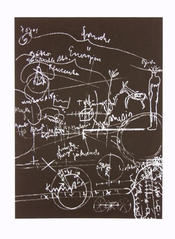 Joseph Beuys: Tafel I - III (Blackboard I-III)